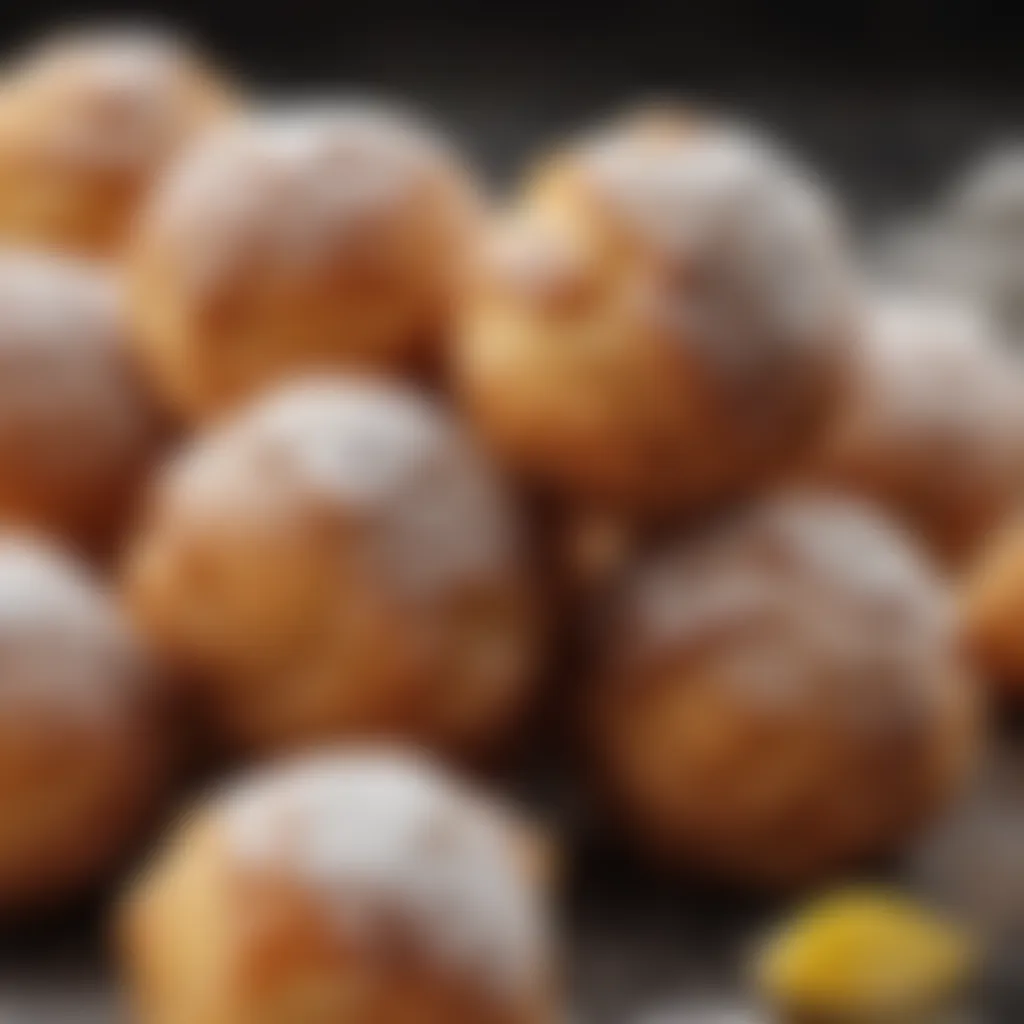 Light and Airy Zeppole Texture