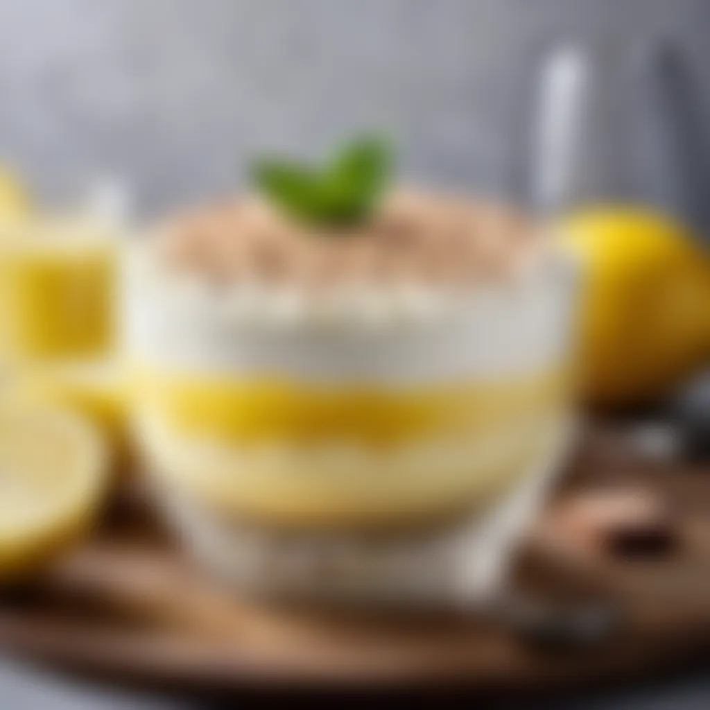 Limoncello Tiramisu Ingredients