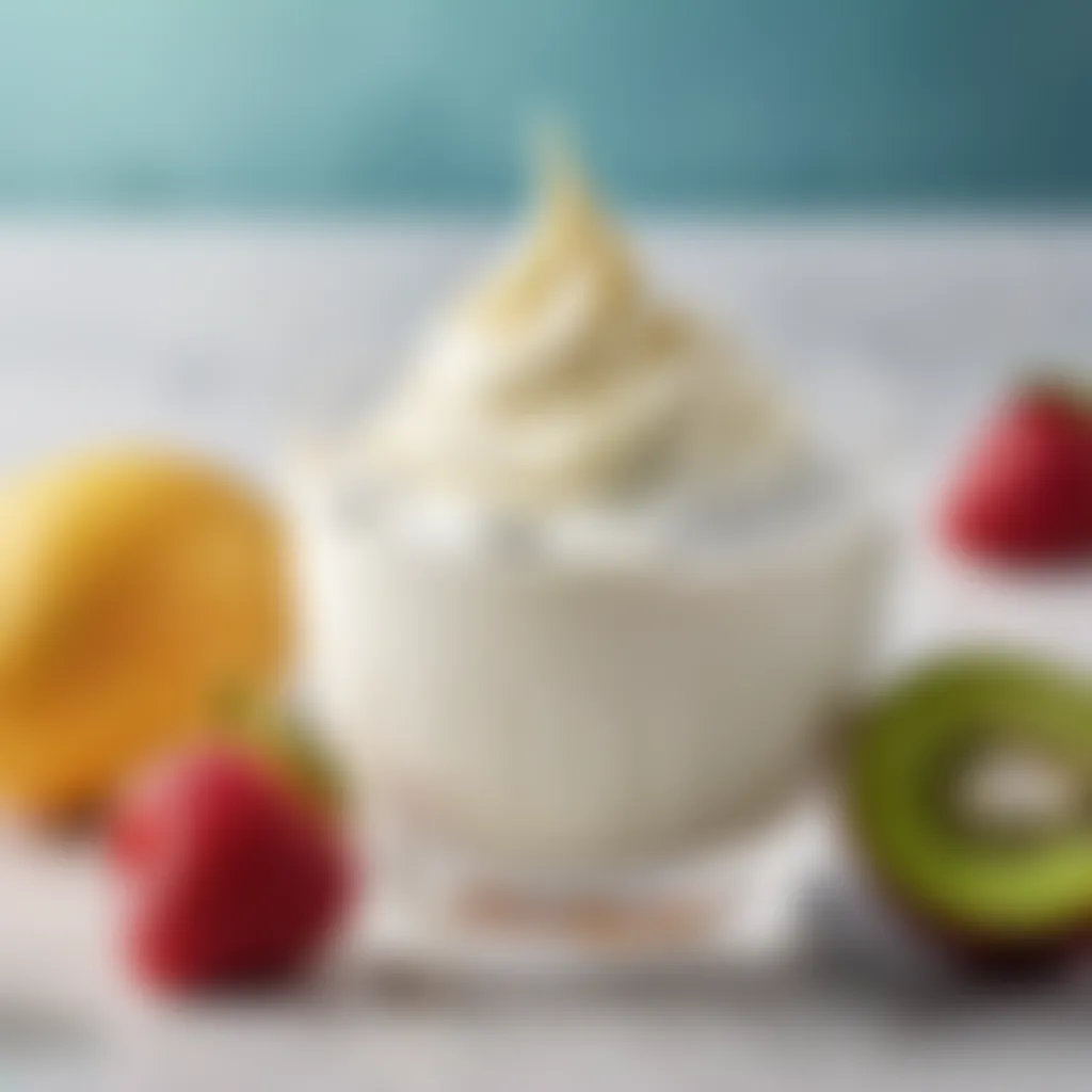Smooth and Creamy Yogurt Smooth and creamy yogurt