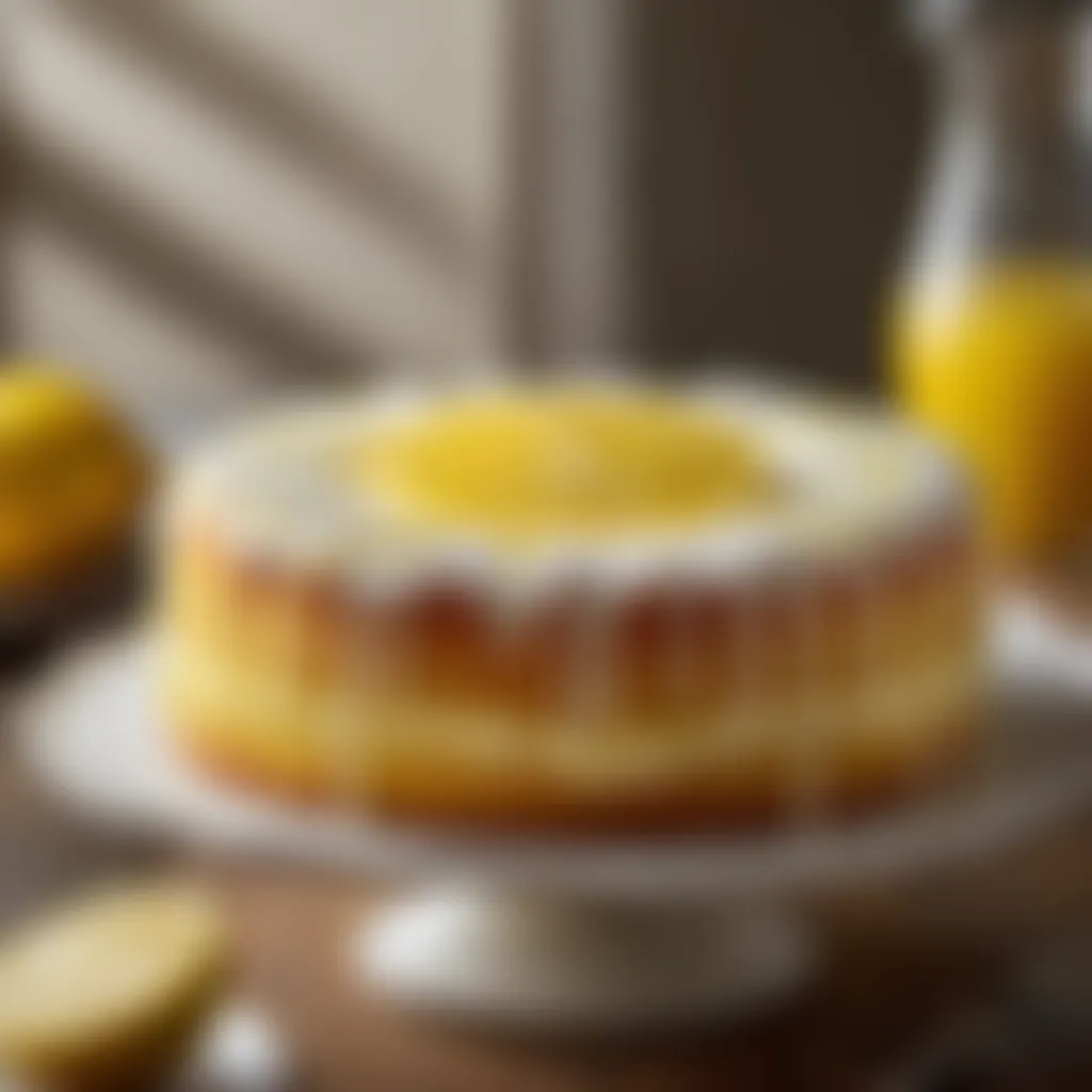 Citrus Delight Lemon Cake