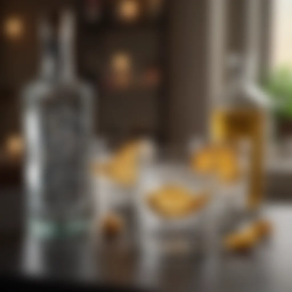 Sophisticated Glassware Presentation Luxurious Glassware Presentation