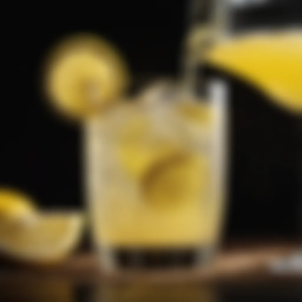 Triple sec, a crucial component of Lynchburg Lemonade