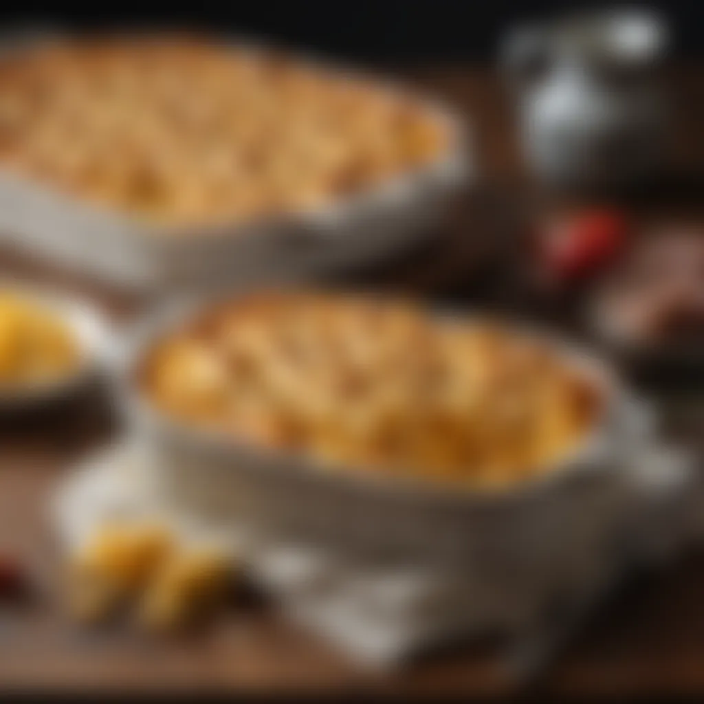 Mac and Cheese Breakfast Casserole with Sausage