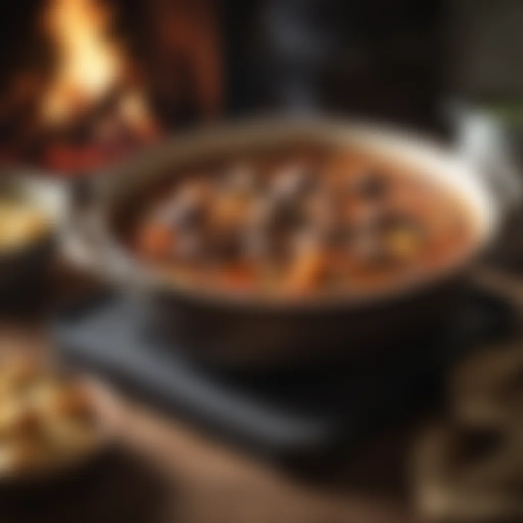 Captivating Dutch Oven Stew Creation Magnificent Dutch Oven Stew