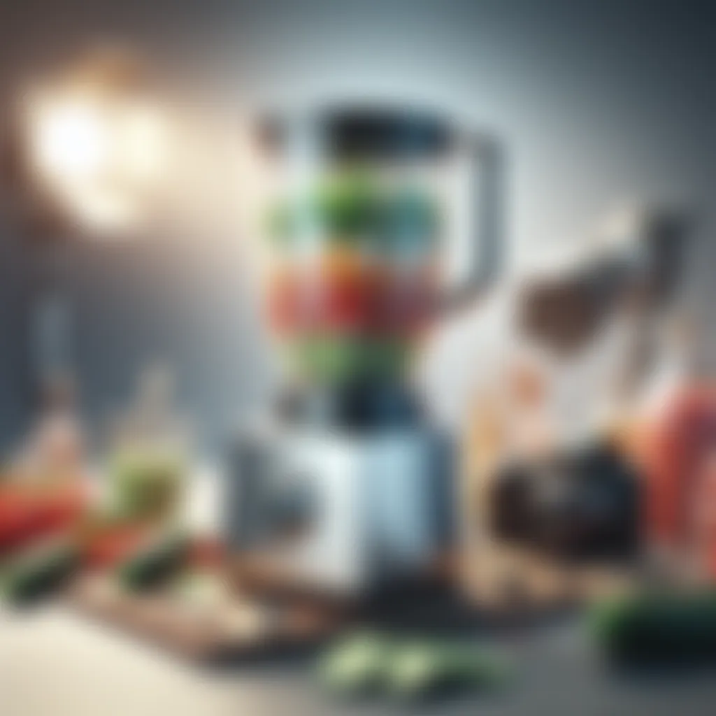 Blender for Gazpacho Preparation