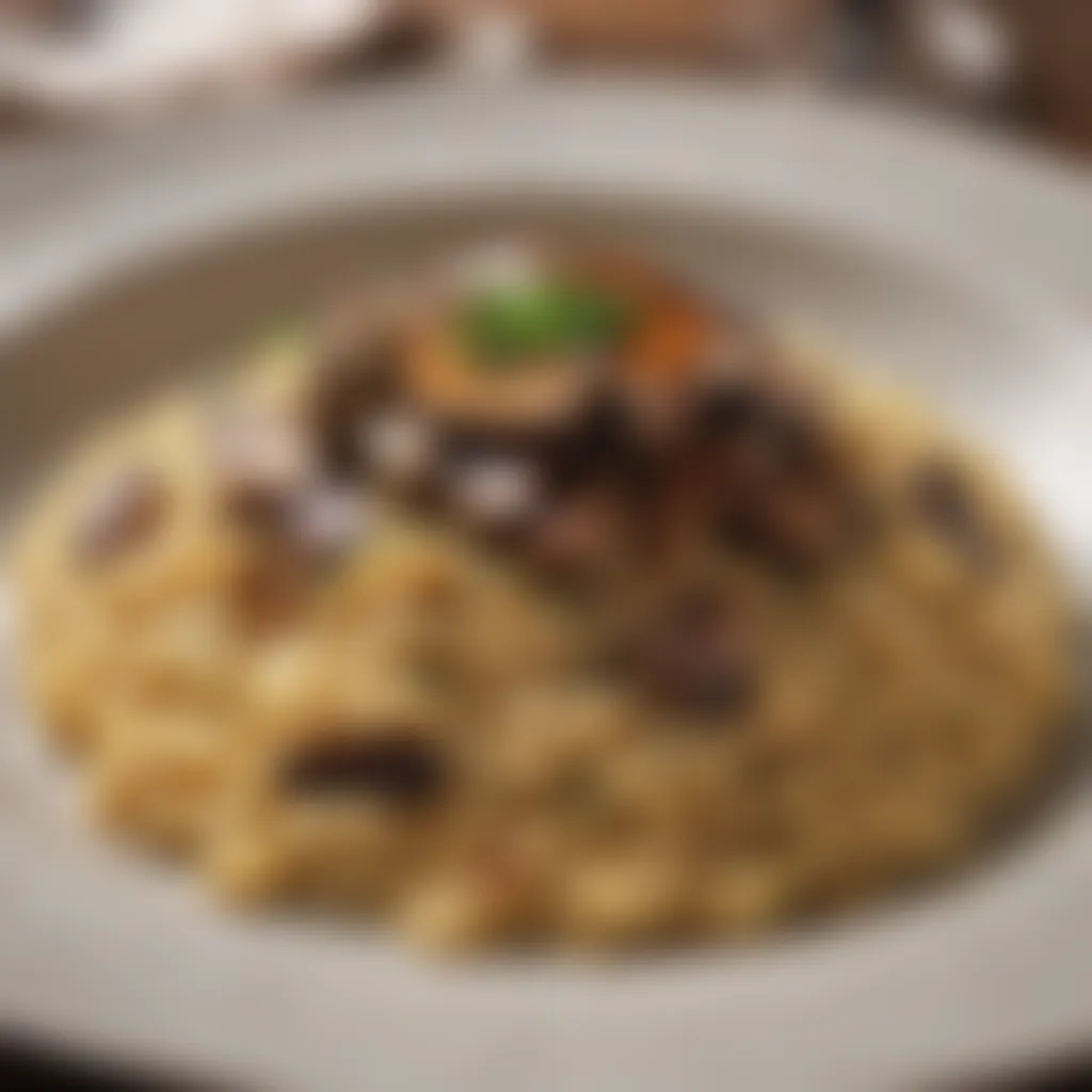 Sumptuous Marsala Mushroom Risotto