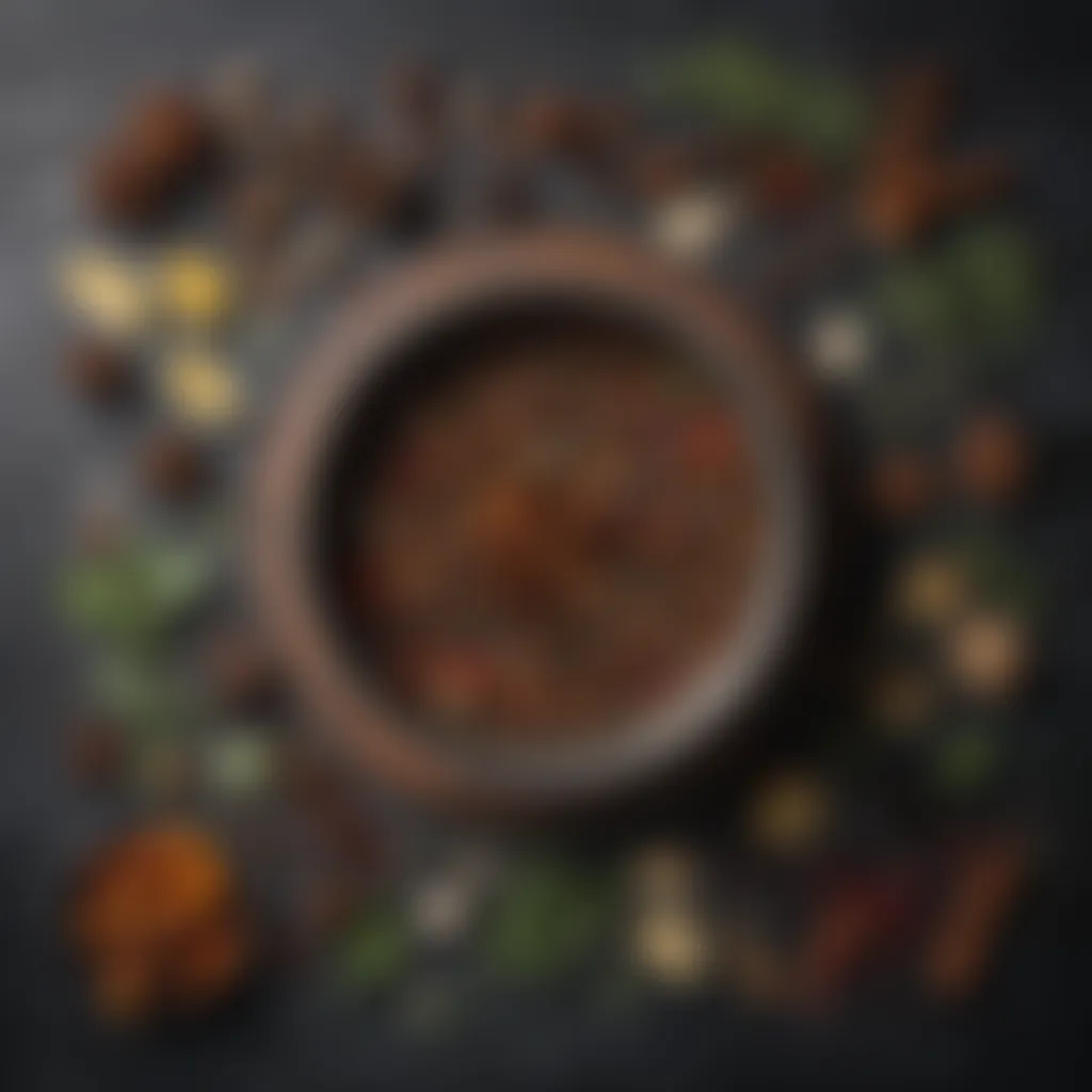 Culinary Aromatics Curation Aromatic spices in a curated selection