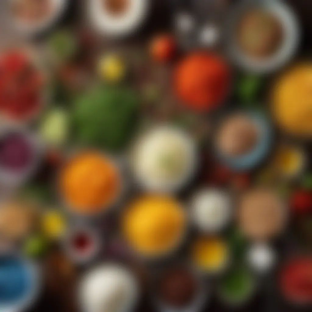 Organized Chaos: The Art of Mise en Place Mise en place with colorful ingredients