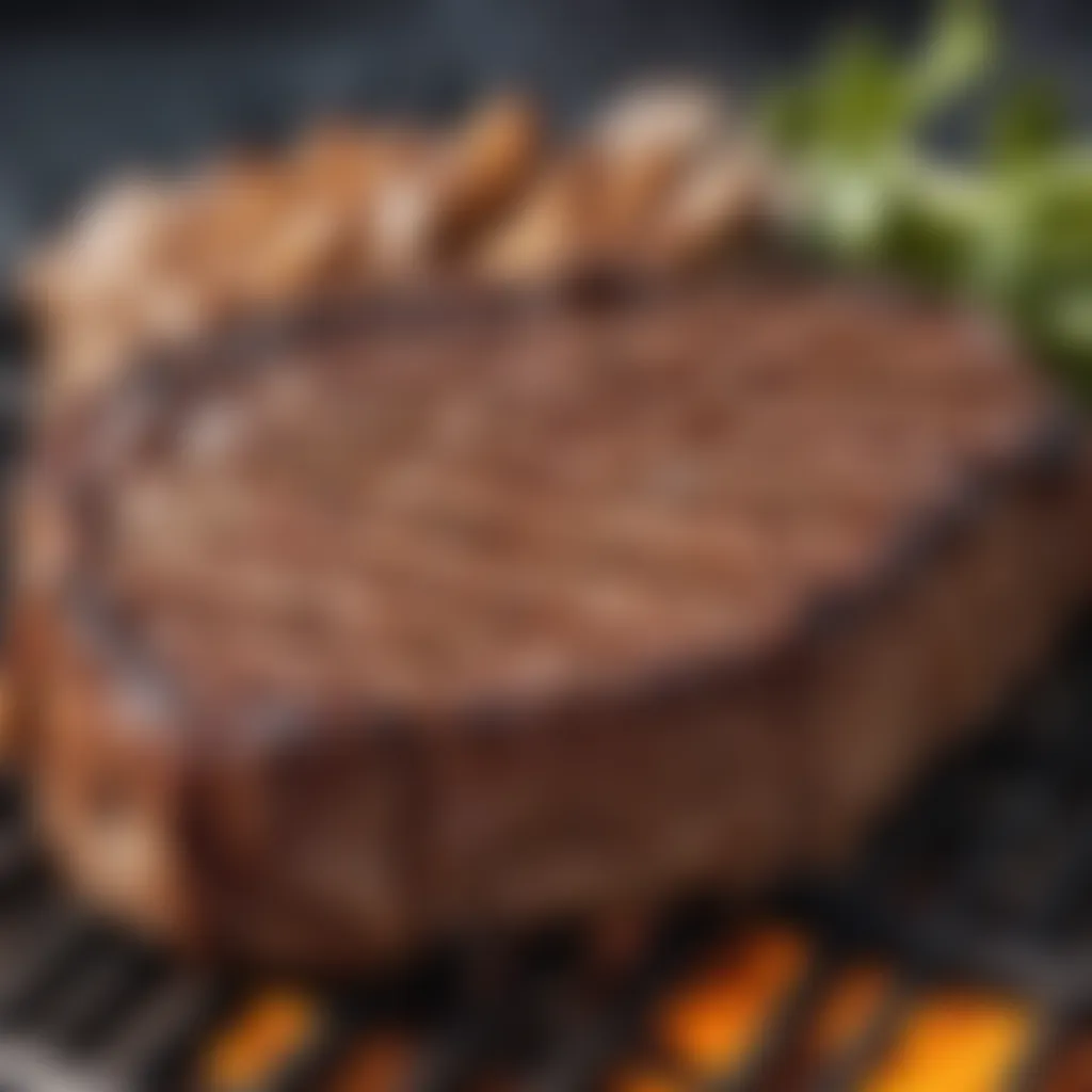 Perfectly Grilled Ribeye Steak