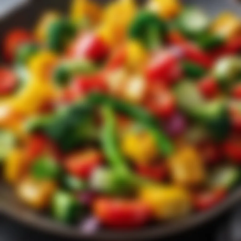 Colorful Fresh Vegetables for Stir Fry Fresh Vibrant Veggies