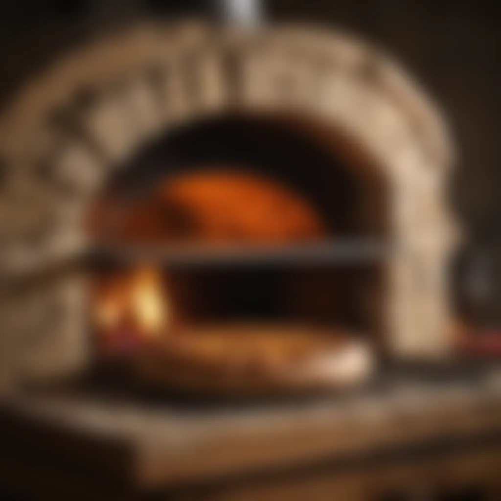 Stone oven for baking the perfect pizza base