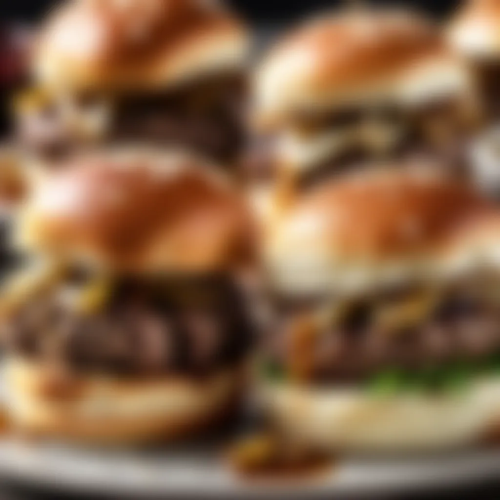 Juicy Beef Sliders with Caramelized Onions