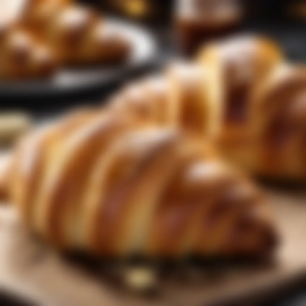 Finished Croissants Finished croissants
