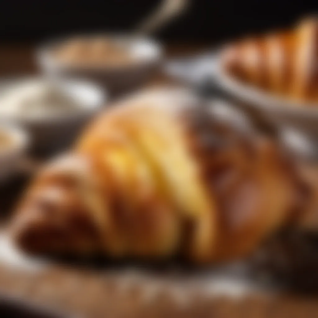 Croissant ingredients