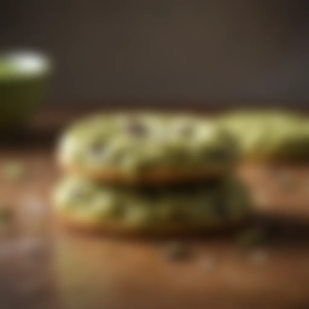 Matcha Green Tea Bliss Cookie Matcha Green Tea Bliss Cookie