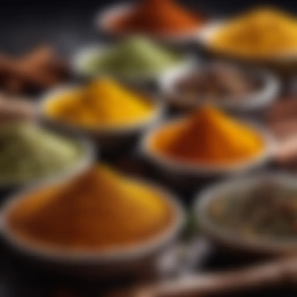 Aromatic Spices Selection Exquisite Memon Akhni spices