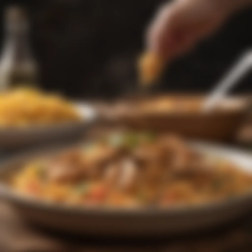 Masterful Techniques in the Cooking Process of Mexican Rice with Chicken Mexican Rice with Chicken Cooking Process