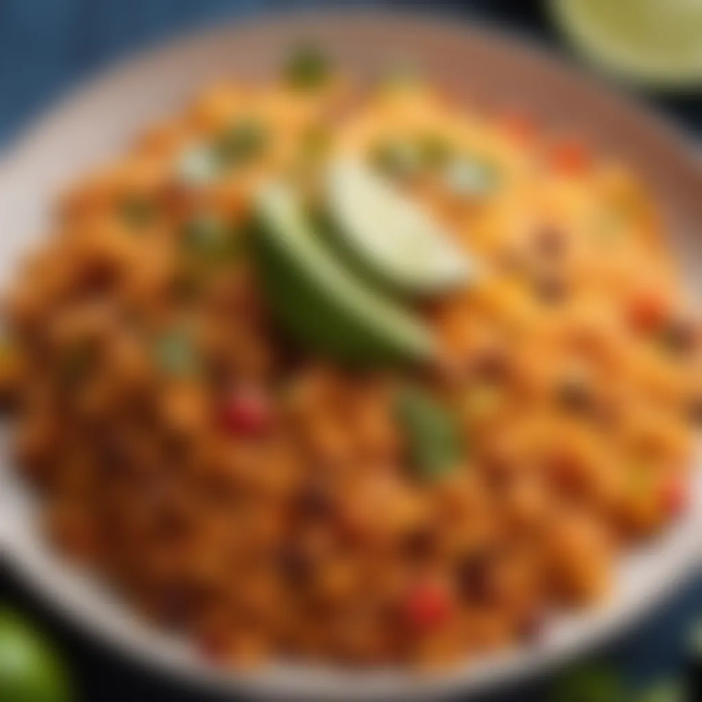 Mexican Rice Recipe II - Finished Dish