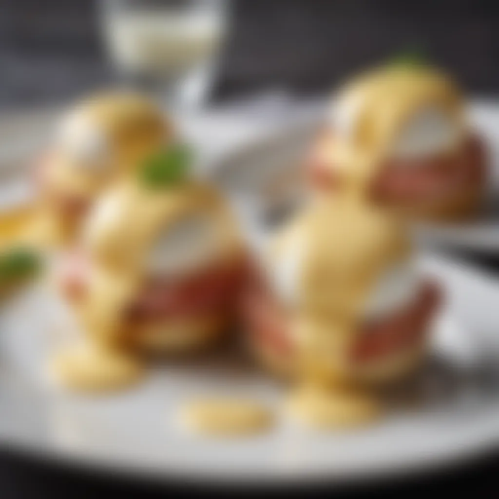 Decadent Microwaved Eggs Benedict with Hollandaise Sauce