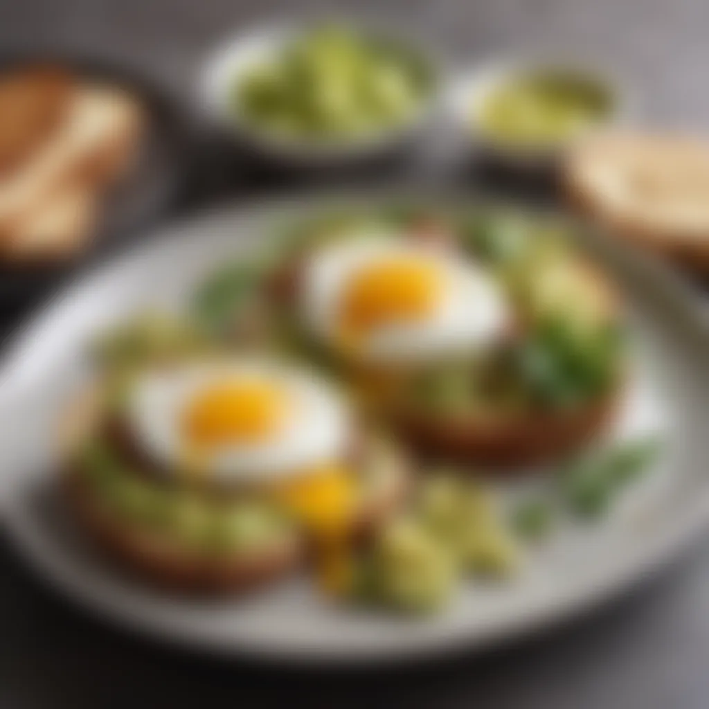 Eggcellent Microwave Poached Eggs on Avocado Toast