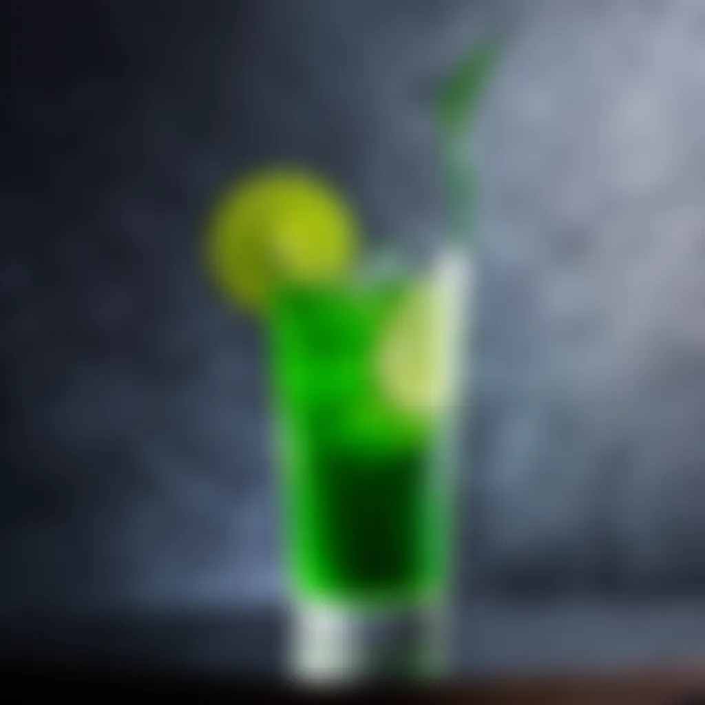 Midori Illusion Garnish