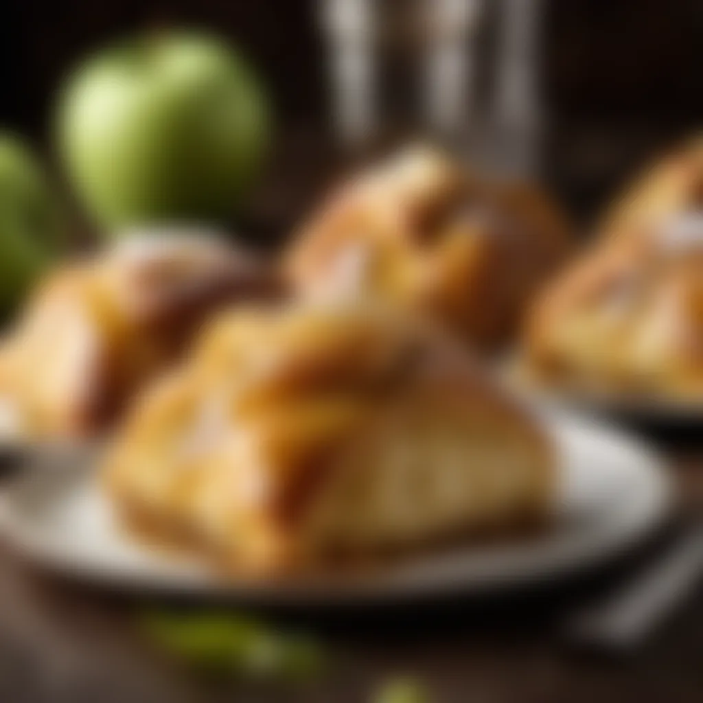 Freshly Baked Mountain Dew Apple Dumplings