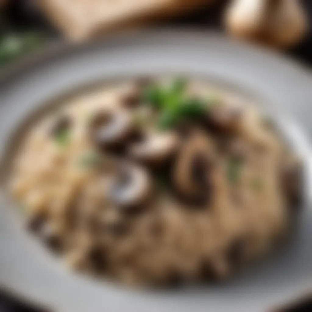 Creamy and Dreamy Mushroom Risotto