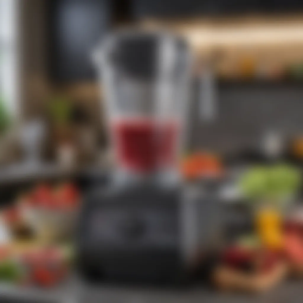 A close-up of Vitamix features highlighting technology and performance