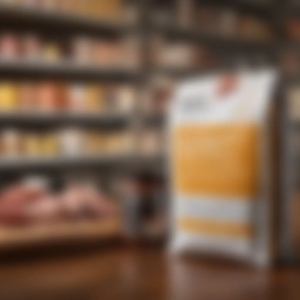 Understanding Product Labels An individual examining a product label with keen interest.