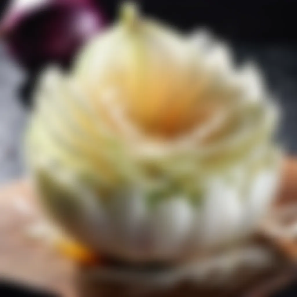 Onion Layers Unfolding Like Petals