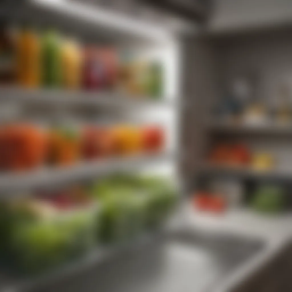Essential Maintenance for Salad Storage Containers Maintenance tips for salad storage, featuring cleaning supplies near containers