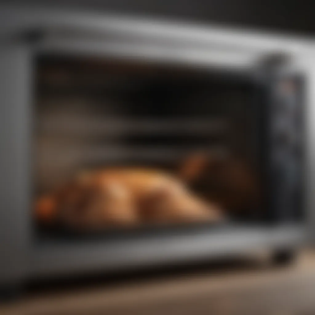 Adjusting oven temperature for optimal turkey breast cooking