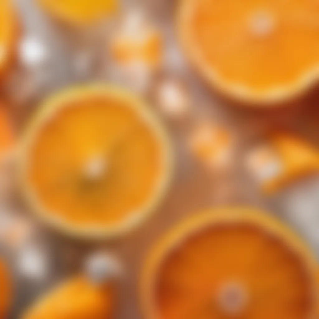 Oranges and Ice Cubes