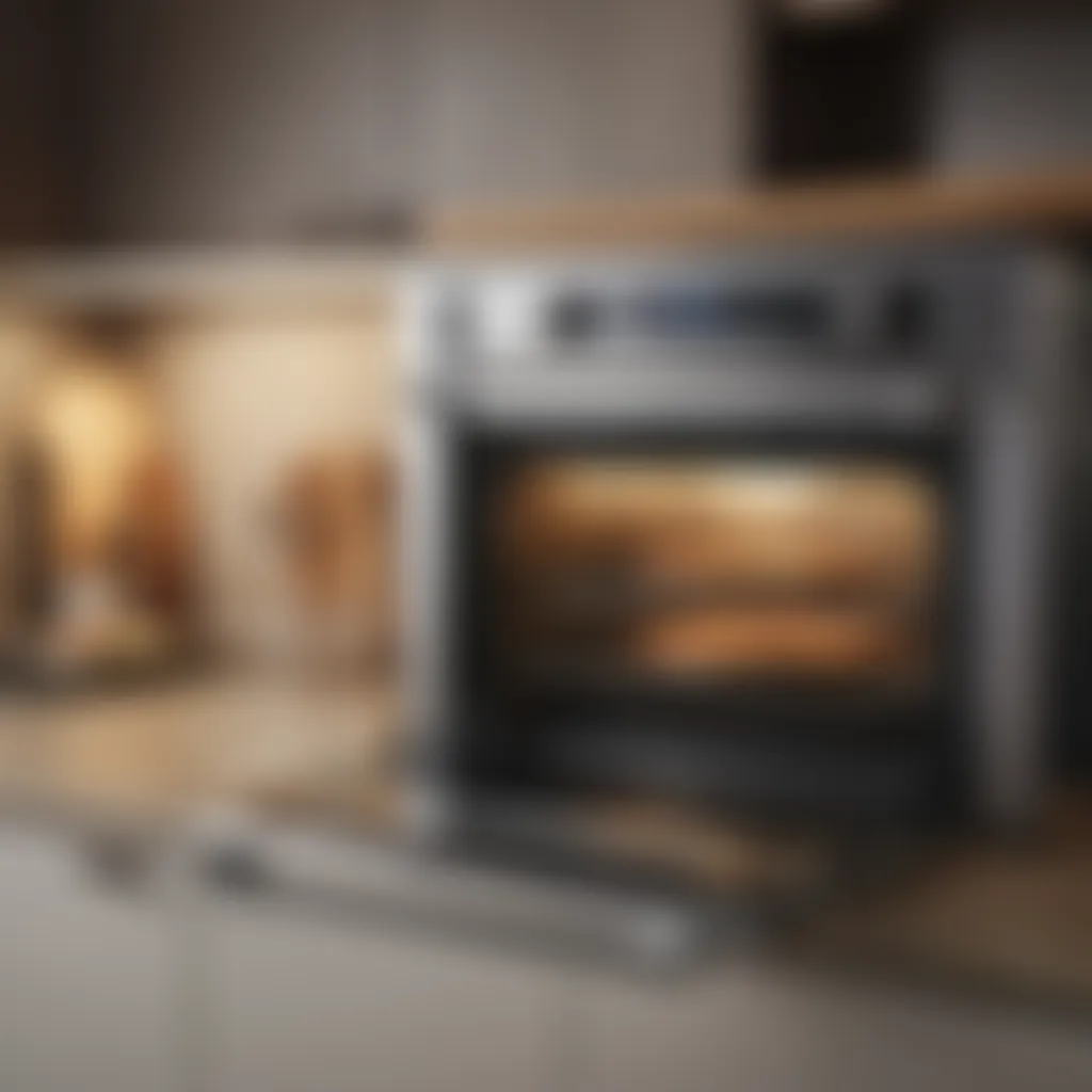 Versatile Interior Settings of the Oster Oven Interior features showcasing multiple cooking settings
