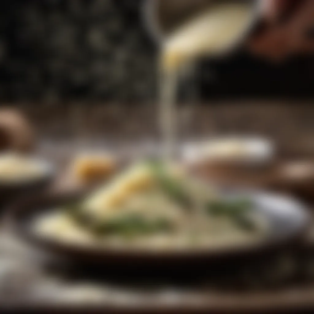 Sprinkling Parmesan Cheese Sprinkling Parmesan Cheese