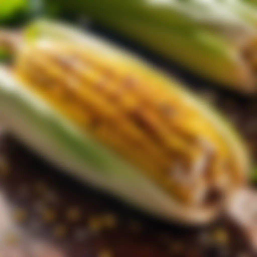 Freshly Grilled Corn on the Cob