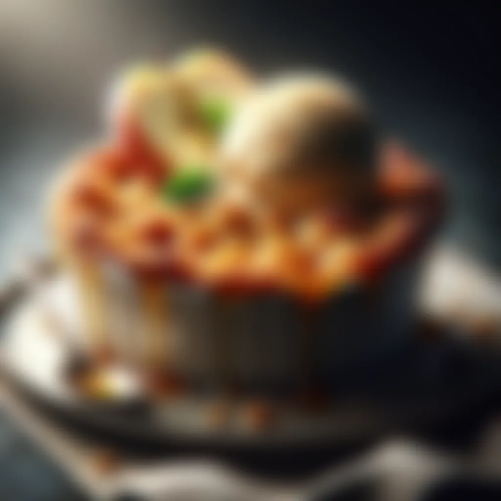 Perfectly Served Apple Crumble Serving Apple Crumble