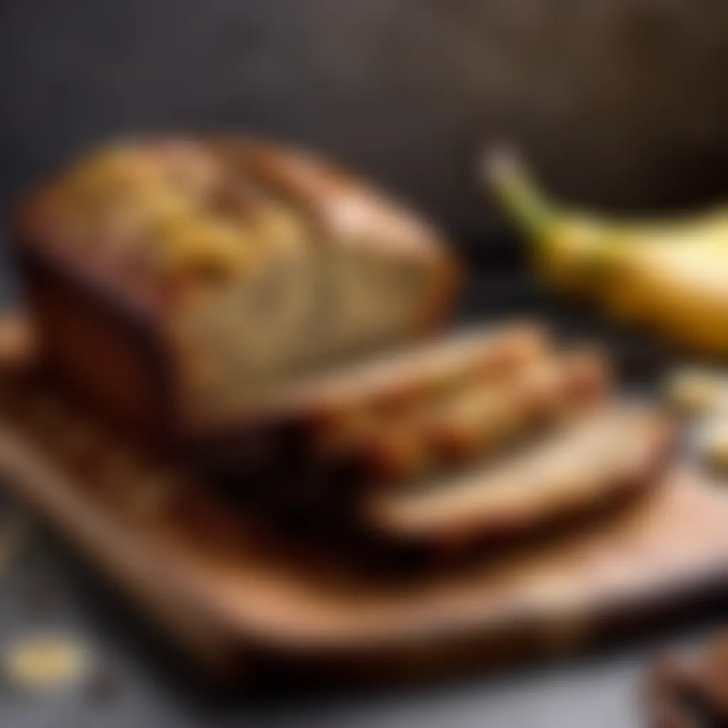 Sliced Banana Bread