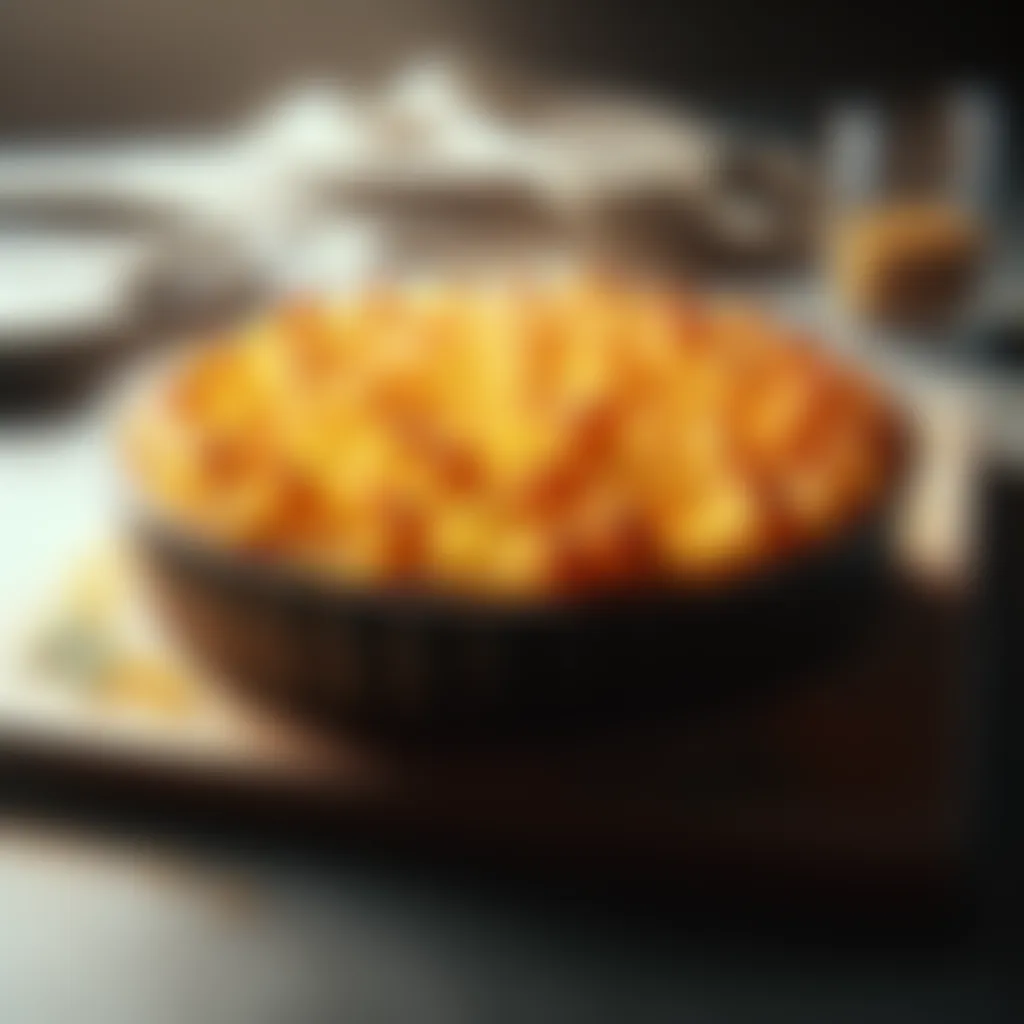 Baked Macaroni Cheese with Golden Crust