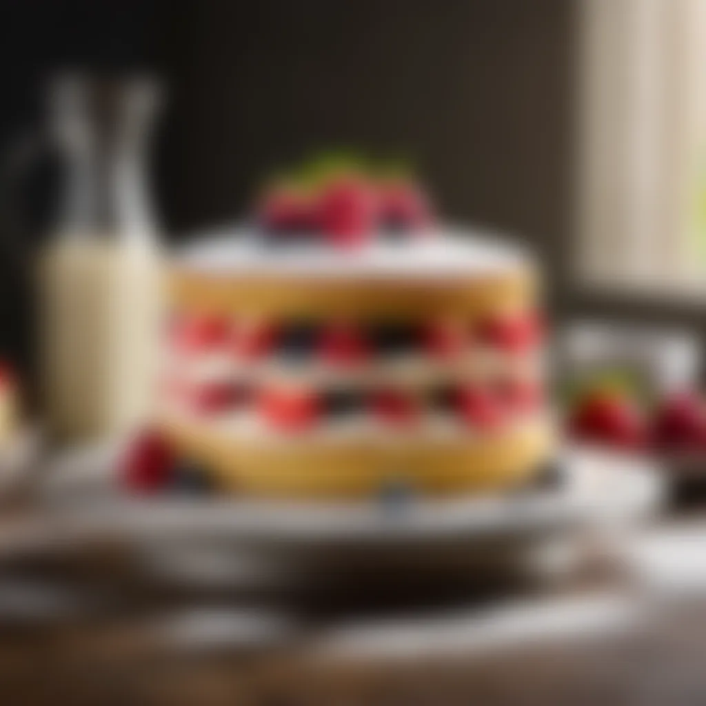 Impress your audience with the perfect Victoria Sponge cake