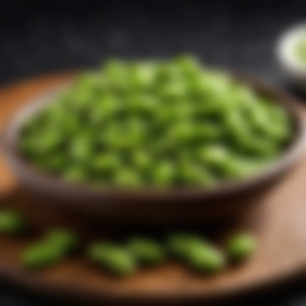 Perfectly Cooked Edamame