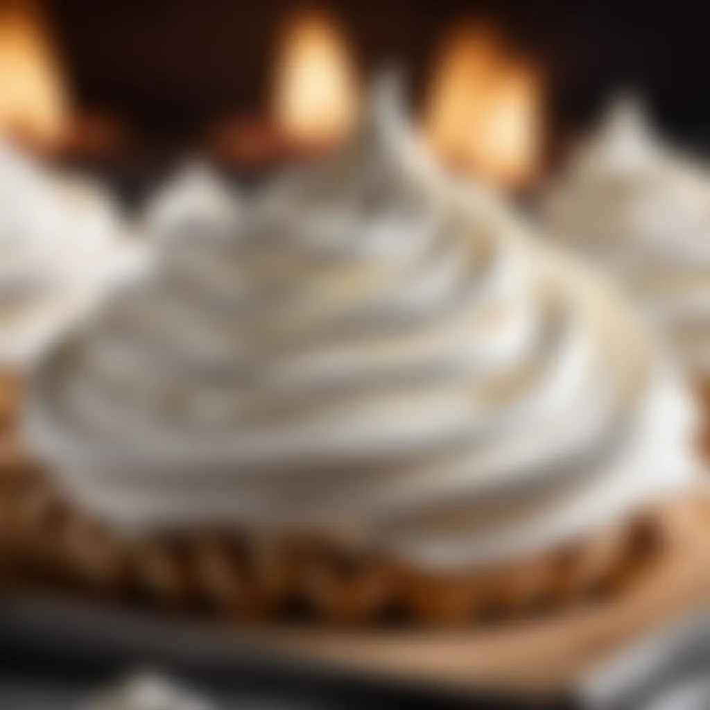 Piping Meringue