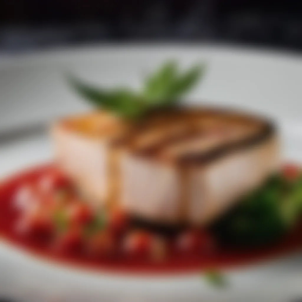 Artistic Plating of Swordfish Steaks Plating Swordfish Steak Artistry