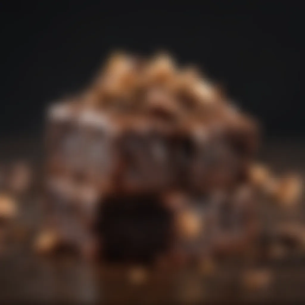 Premium Chocolate Chunks in Brownie Batter Decadent chocolate chunks in brownie batter