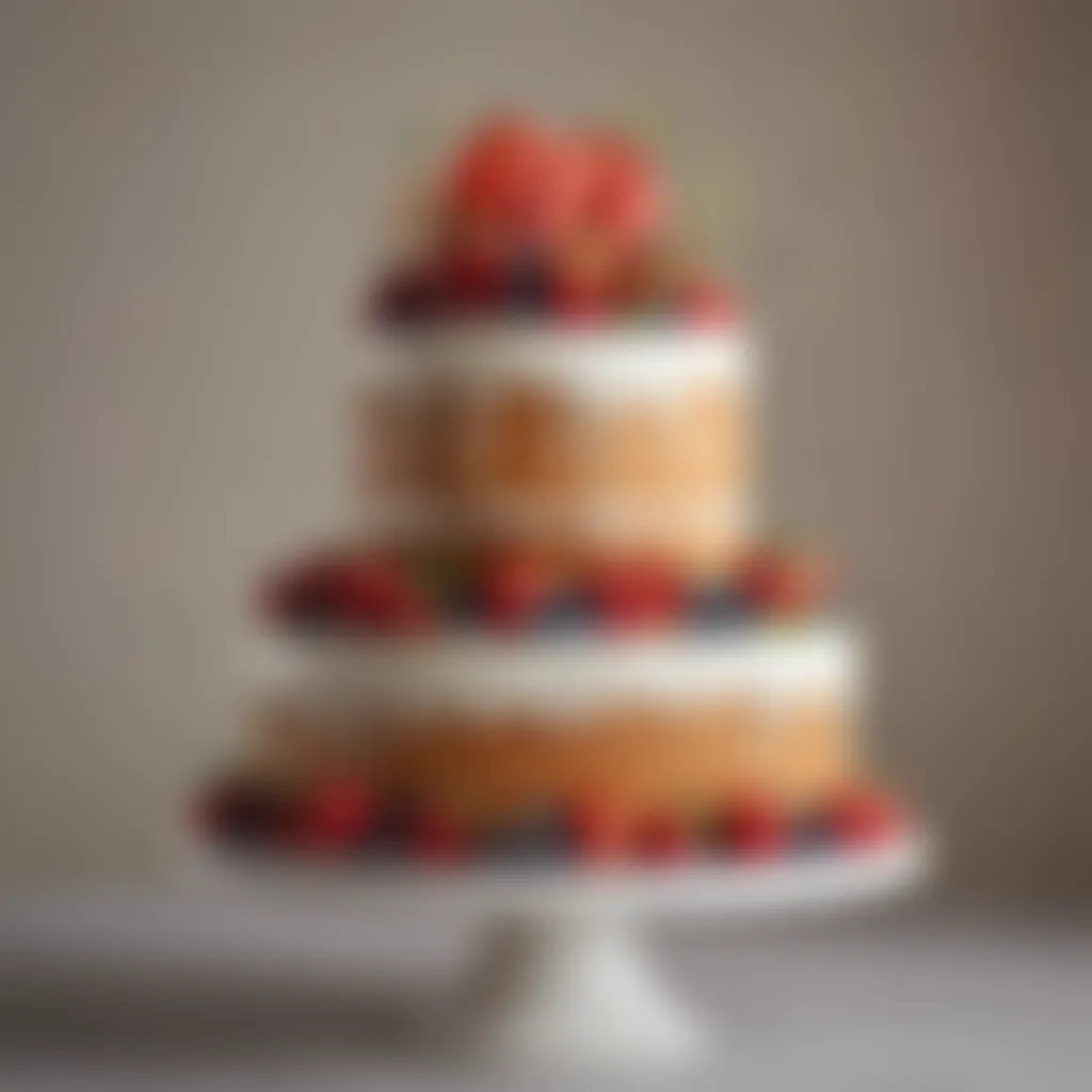 Custom wedding cake design options