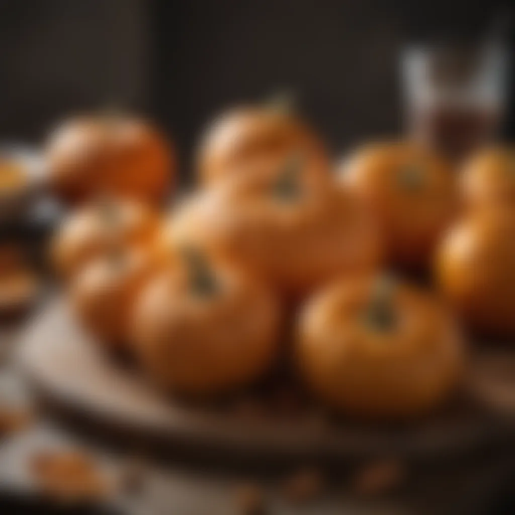 Hand-picked pumpkins for the perfect pie Exquisite pumpkin selection for pie filling