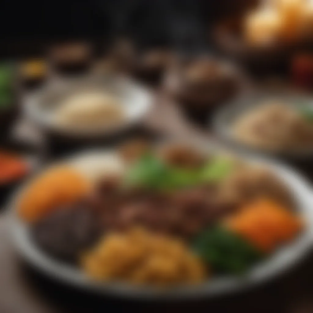 Historical Odyssey: Tracing Pyanggang's Journey Artistic visualization of Pyanggang recipe historical evolution