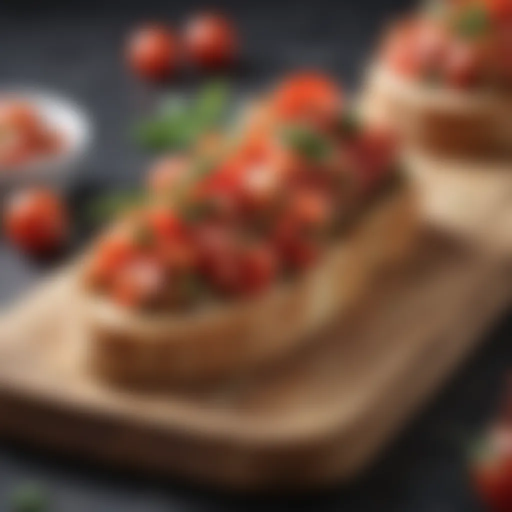 Gourmet Vegetarian Bruschetta