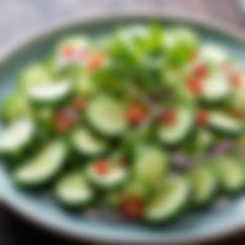 Asian Cucumber Salad Dressing