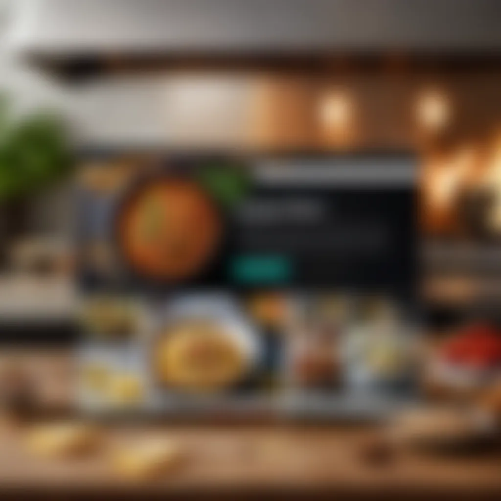 Recipe Finder Website Interface Recipe finder website interface